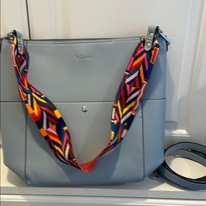 Bromen leather hobo bag